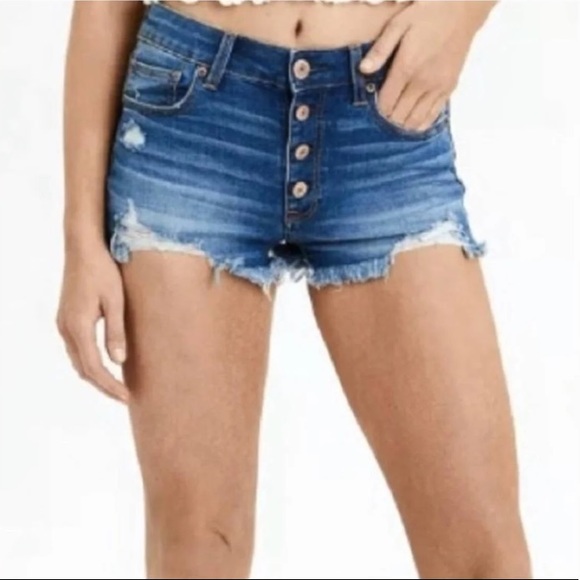 American Eagle High Rise Shortie Super Stretch - Picture 2 of 12